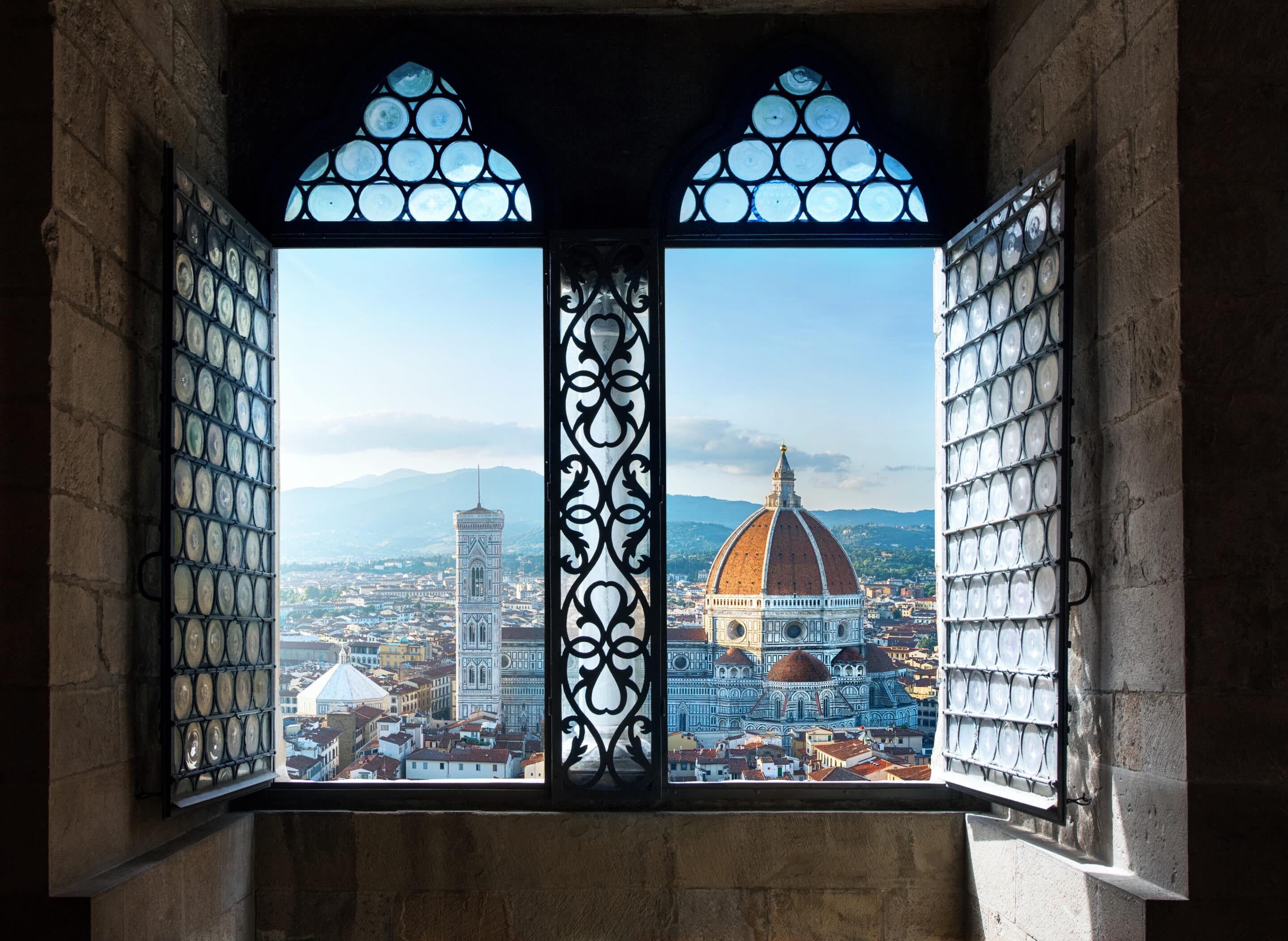 View from the old window on Florence