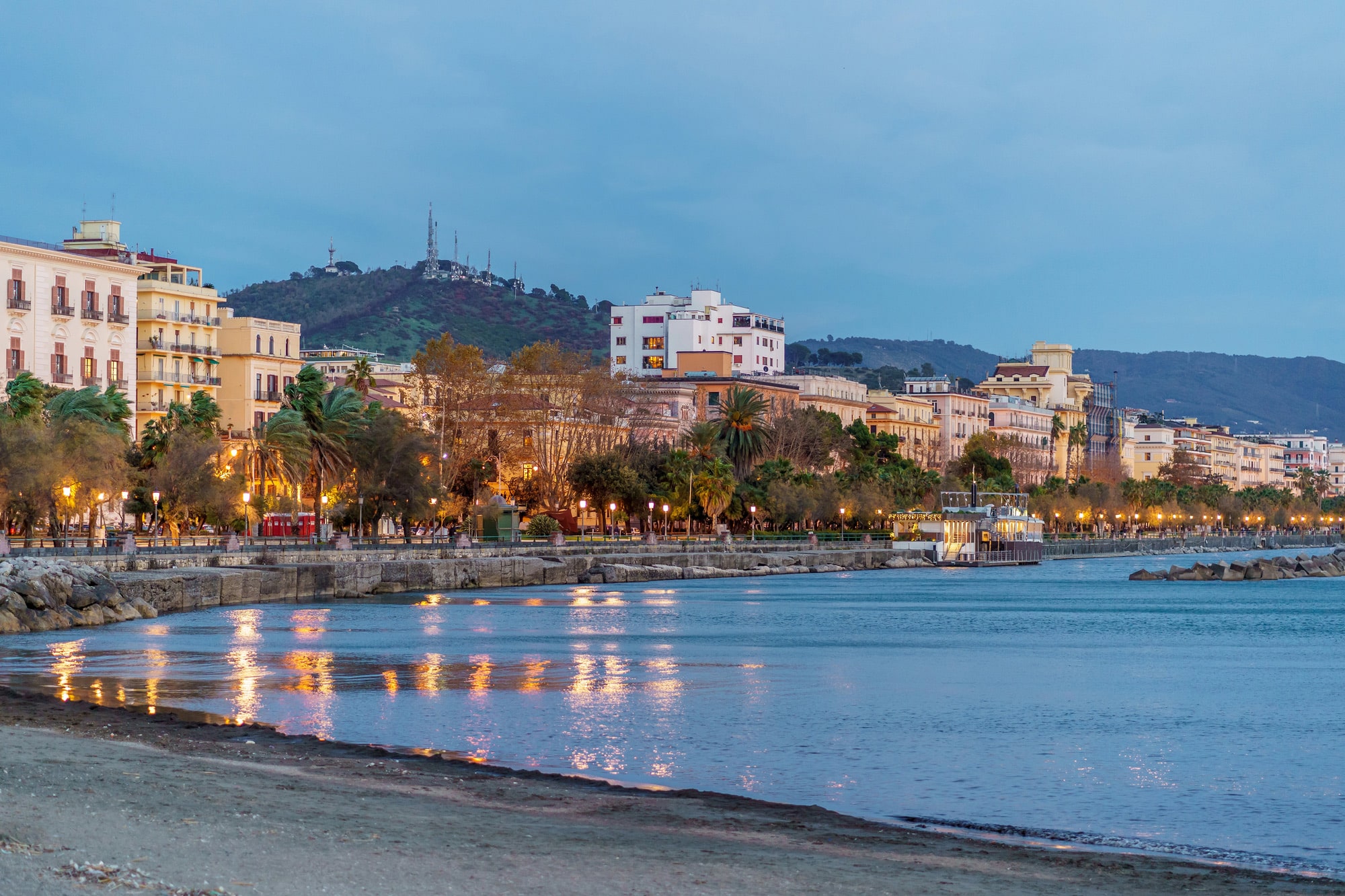 Lungomare Trieste in Salerno